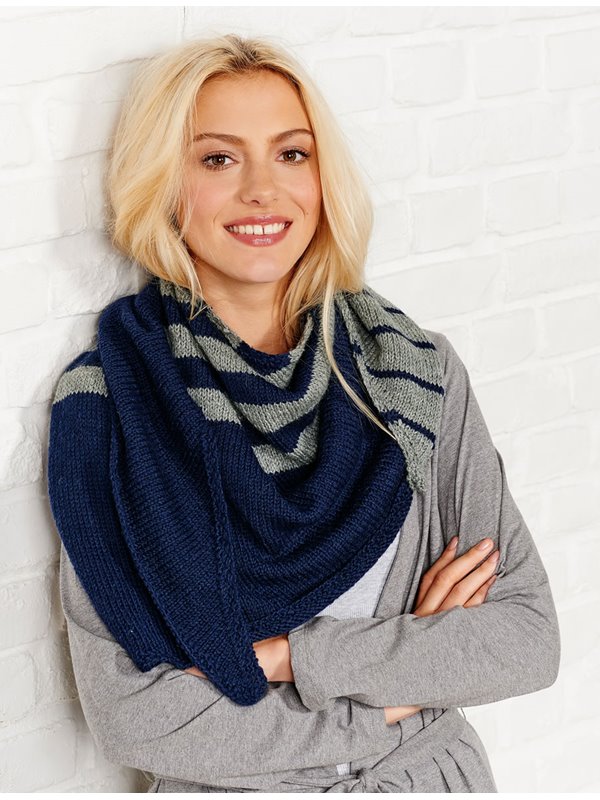 Lana Grossa RELAXTES DREIECKSTUCH Meilenweit 6-fach 150g