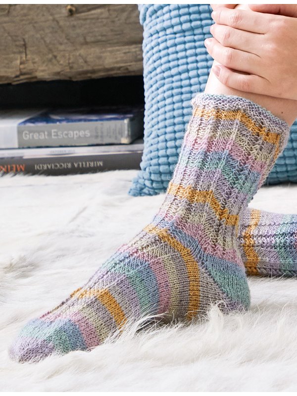 Lana Grossa SOCKEN Meilenweit 100g Glamy