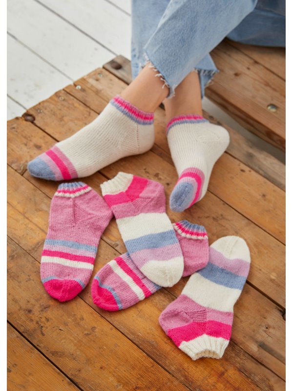 Lana Grossa SNEAKER SOCKEN Meilenweit 50g