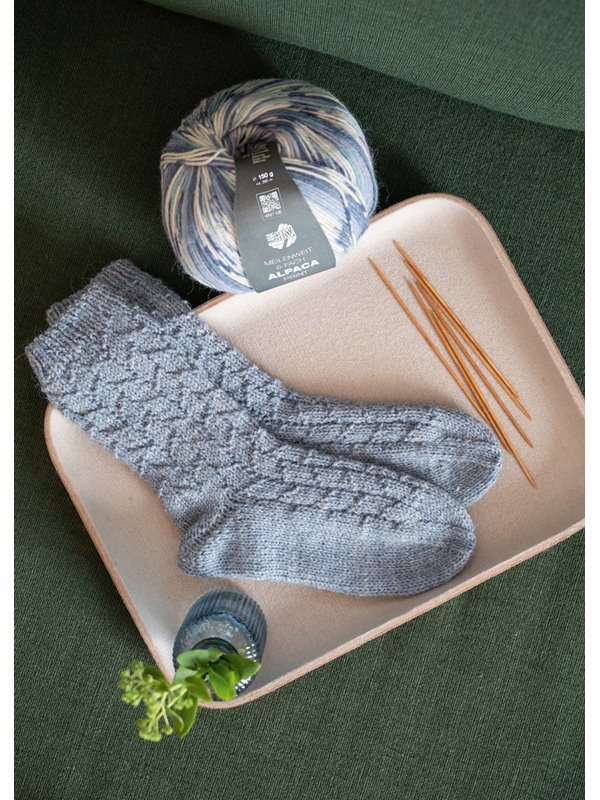 Lana Grossa SOCKEN Meilenweit 150g 6-fach Alpaca