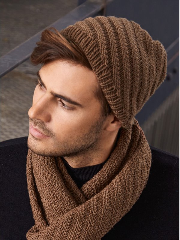 Lana Grossa HERRENMÜTZE Cool Wool Big