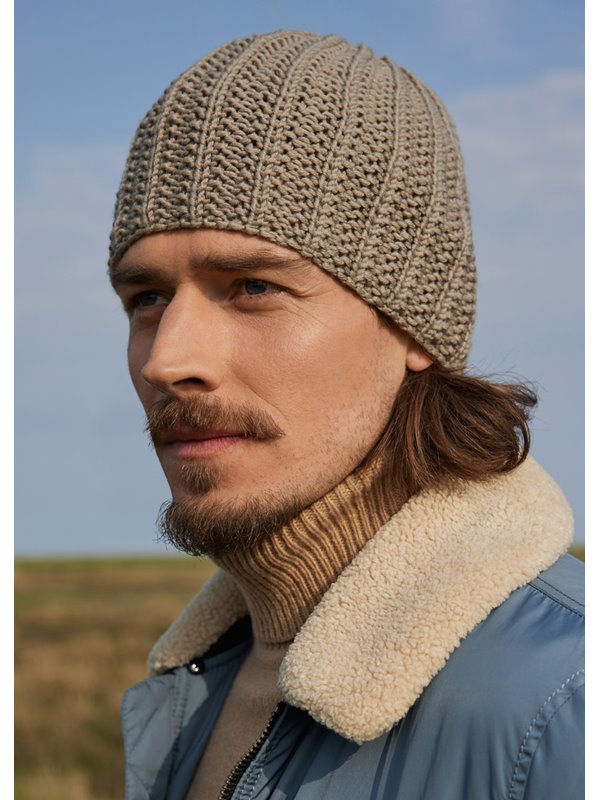 Lana Grossa HERRENMÜTZE Bingo