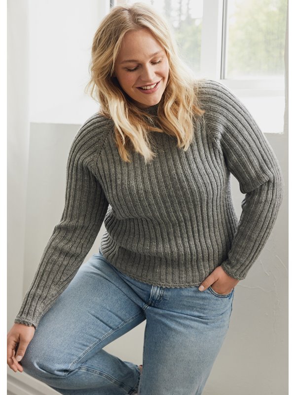 Lana Grossa RAGLANPULLOVER Merino Uno