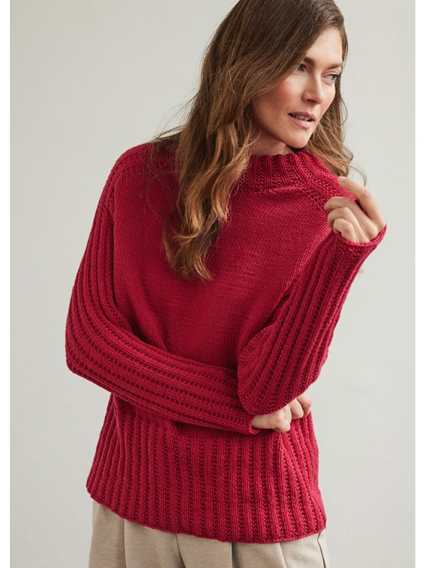 Lana Grossa DAMENPULLOVER Cool Wool Big