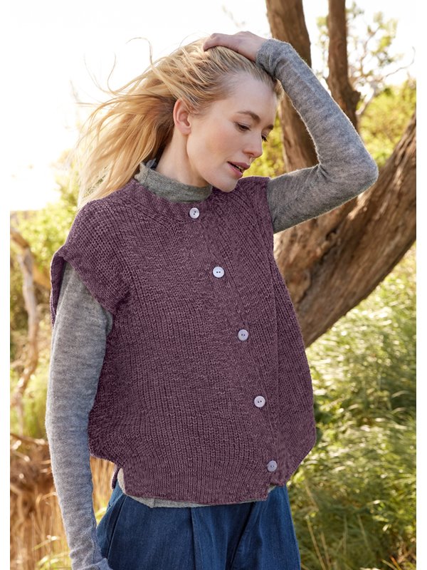 Lana Grossa HALBPATENT-WESTE Cool Wool Vintage