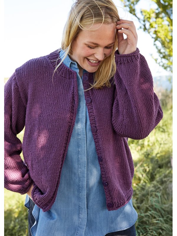 Lana Grossa TOP DOWN OVERSIZE-JACKE Cool Wool Superbig