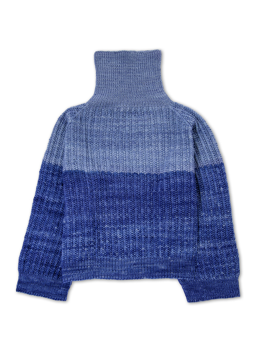 TOP DOWN PULLOVER Cool Wool Big Vintage von Lana Grossa