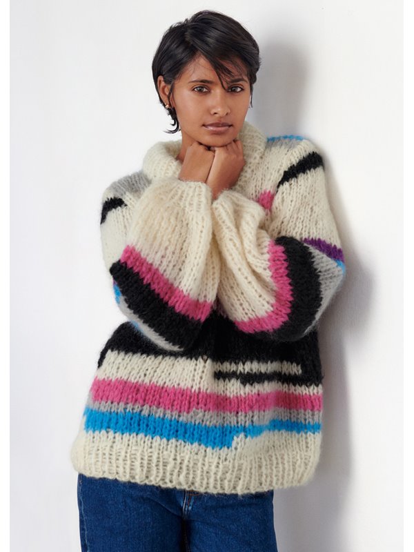 Lana Grossa PULLOVER Mohair Moda