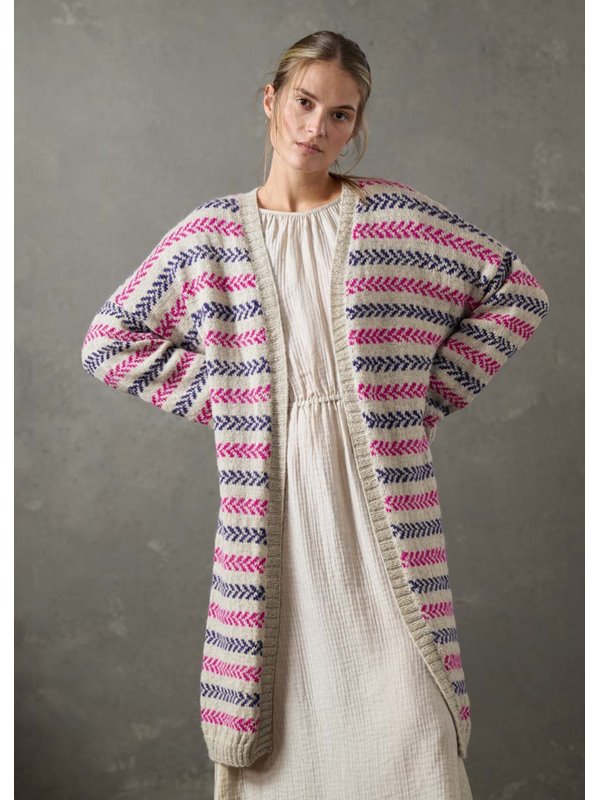 Lana Grossa KURZMANTEL Natural Lama Fine