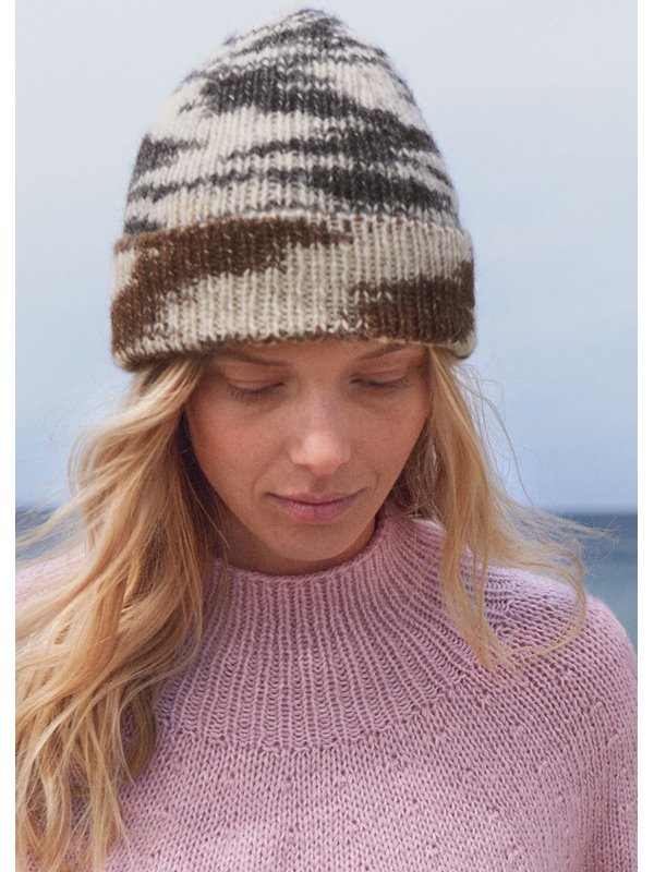 Lana Grossa MÜTZE Natural Alpaca Pelo