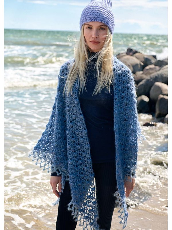 Lana Grossa HÄKELTUCH Natural Superkid Tweed