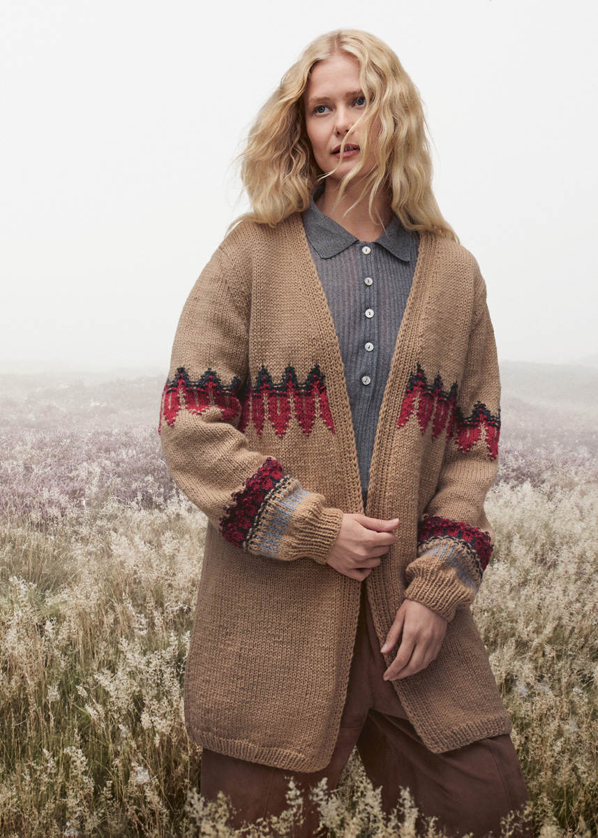 CARDIGAN Landlust Naturwolle von Lana Grossa