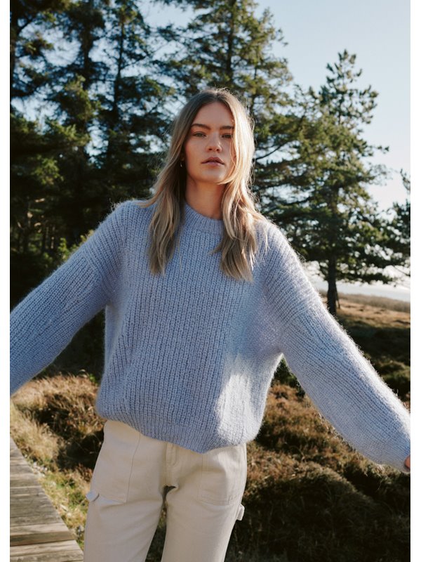 Lana Grossa PULLOVER IM HALBPATENTMUSTER Setasuri