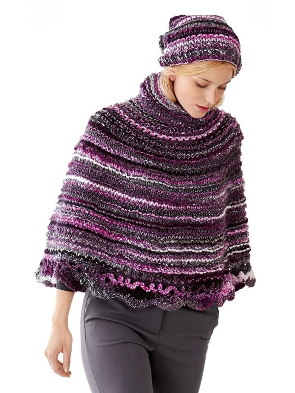 Lana Grossa PONCHO Olympia