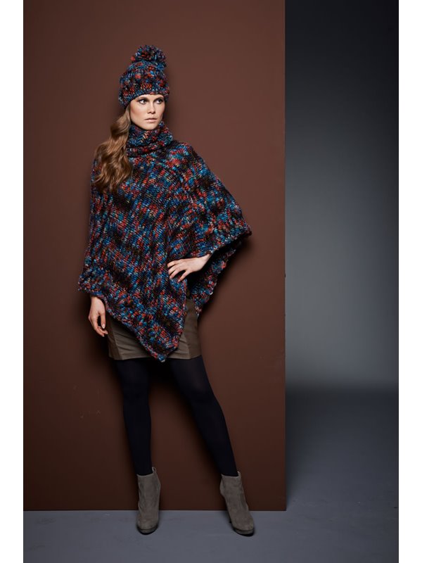 Lana Grossa PONCHO Olympia Gold