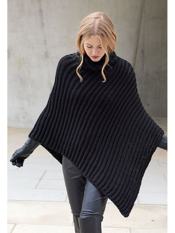 Lana Grossa PONCHO PATENT Cashsilk