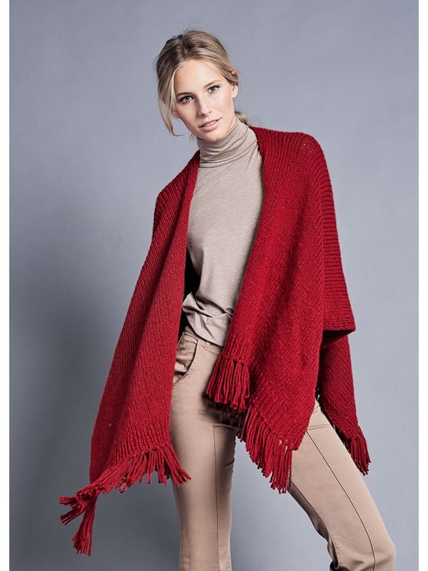 Lana Grossa PONCHO Alta Moda Cashmere 16