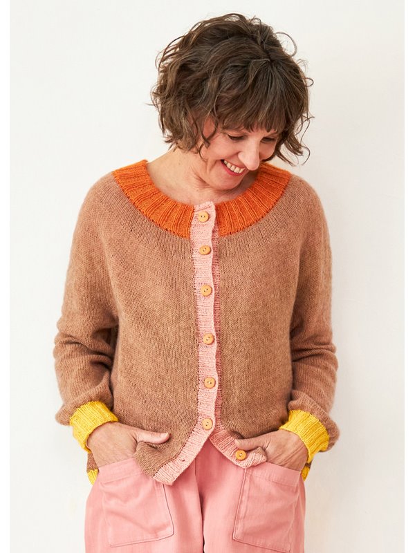 Lana Grossa CARDIGAN Ecopuno