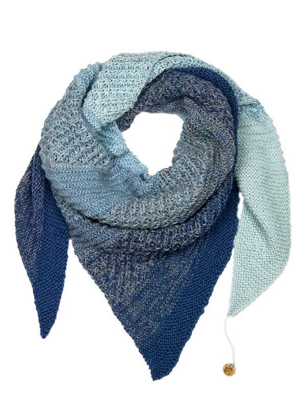 Lana Grossa DREIECKSTUCH IM MUSTERMIX Shades of Alpaca Silk