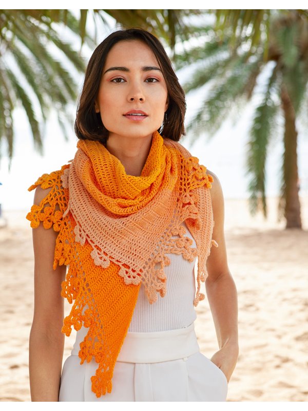 Lana Grossa TUCH MIT BLUMENKANTE Shades of Cotton