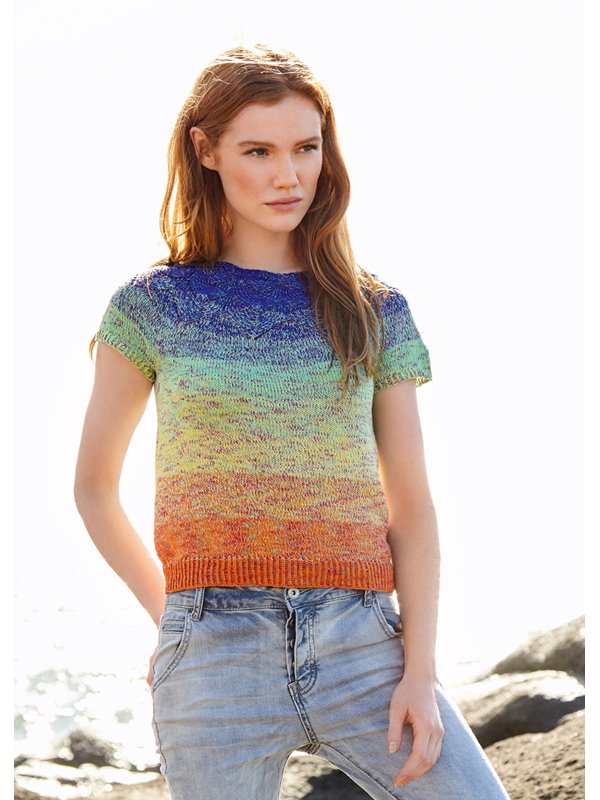 Lana Grossa RAGLAN-SHIRT Twisted Summer Shades