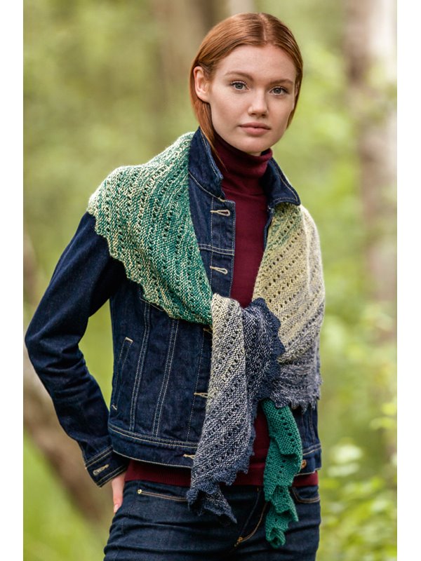 Lana Grossa DRACHENSCHAL Shades of Alpaca Silk