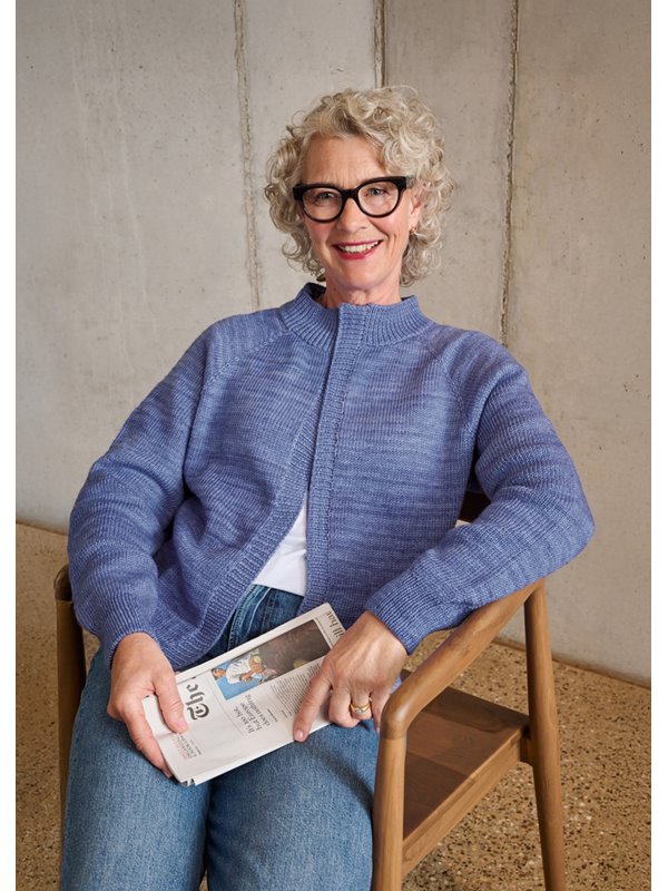 Lana Grossa CLASSY RAGLAN JACKET Cool Wool Big Vintage