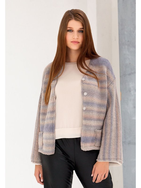 Lana Grossa JACKE Alta Moda Cashmere 16 Degradé