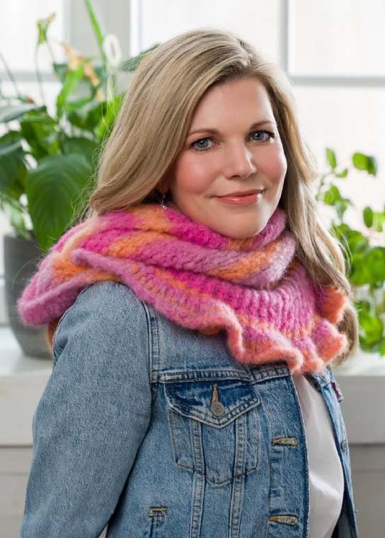 Lana Grossa SCHAL/TUCH MIT VOLANT Gigante