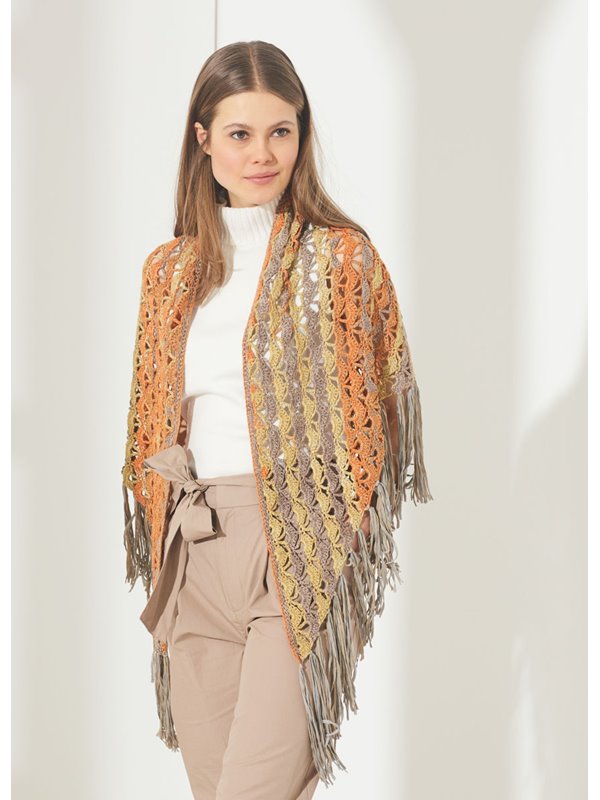 Lana Grossa DREIECKSTUCH Linarte Color/Roma