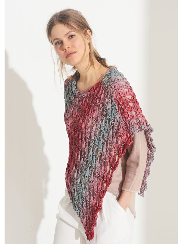 Lana Grossa PONCHO Roma Degradé