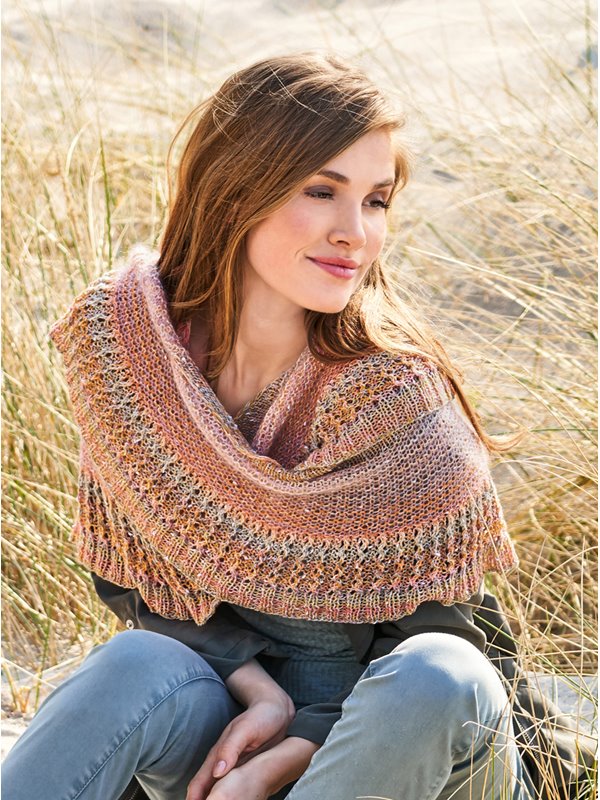 Lana Grossa DREIECKSTUCH Gomitolo Summer Tweed/Silkhair Lusso