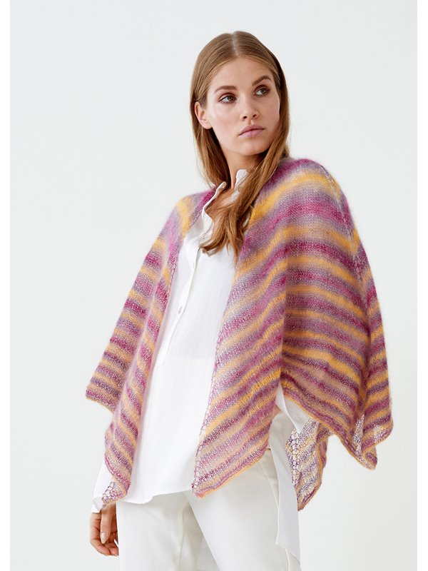 Lana Grossa DREIECKSTUCH Silkhair Haze Print