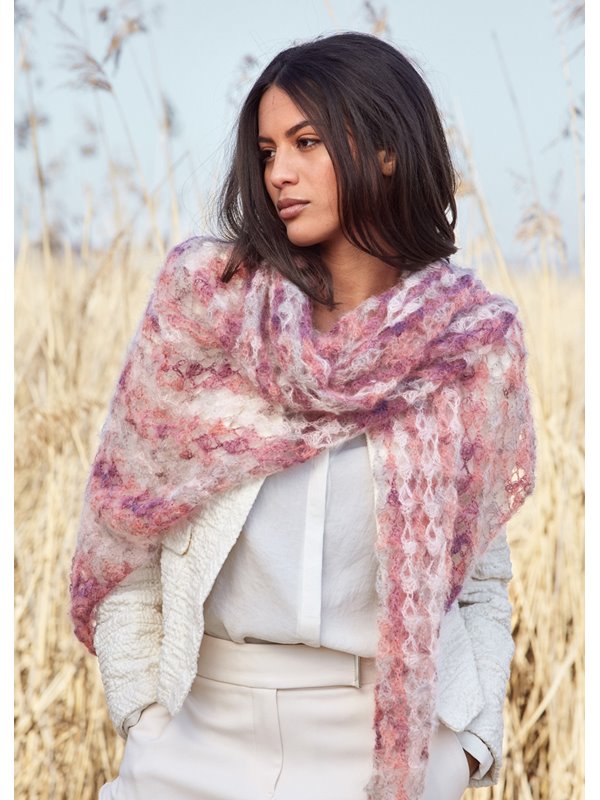 Lana Grossa DREIECKSTUCH Silkhair Haze Print