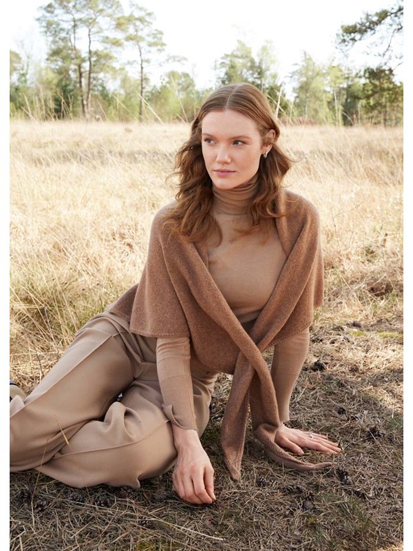 Lana Grossa DREIECKSTUCH MIT SCHLAUFE Cashmere 16 Fine