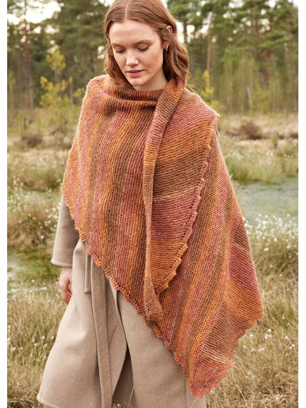 Lana Grossa ASYMMETRISCHES DREIECKSTUCH Ecopuno & Silkhair Print