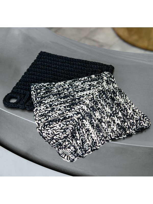 Lana Grossa TOPFLAPPEN IM RELIEFMUSTER Star