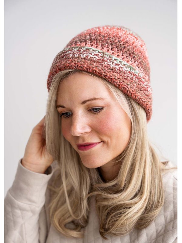 Lana Grossa HÄKELMÜTZE Gomitolo (Christmas Edition Lurex)