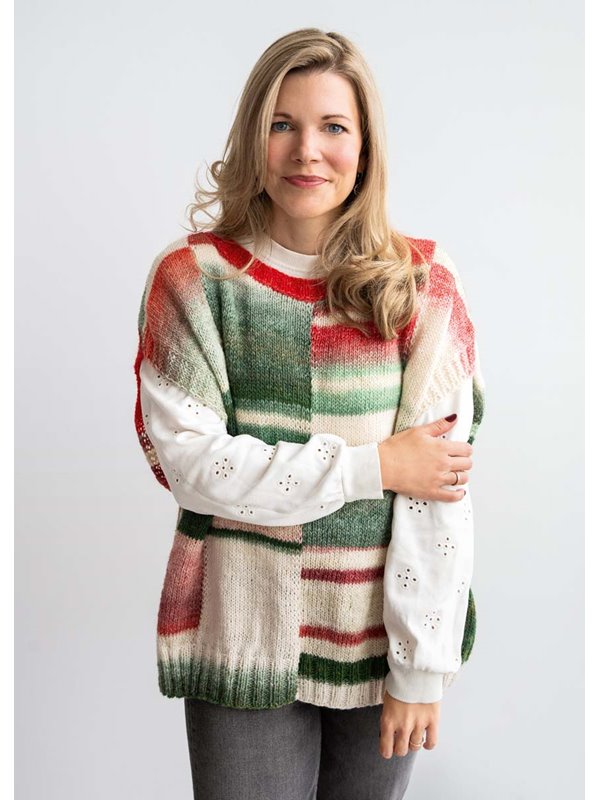 Lana Grossa KARO-SLIPOVER Christmas Edition Lurex