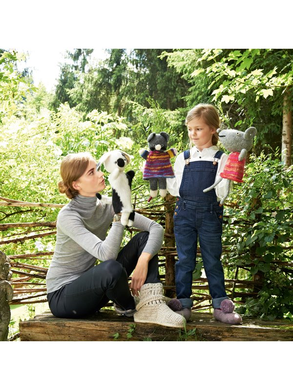 Lana Grossa HANDPUPPE HUND Feltro