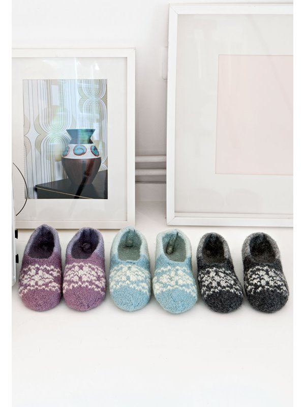 Lana Grossa HAUSSCHUHE Feltro