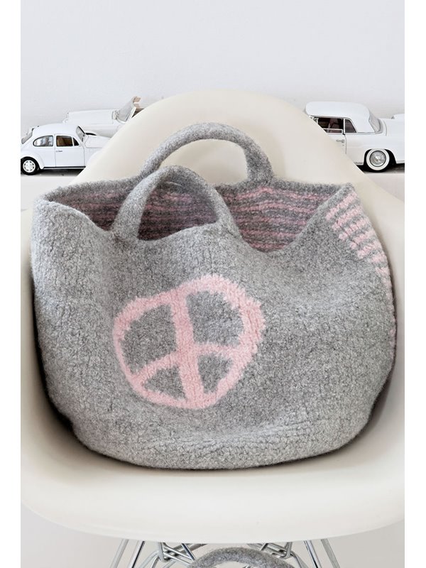 Lana Grossa MARKTTASCHE PEACE Feltro
