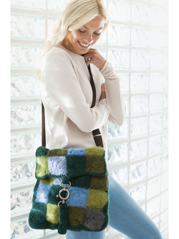 Lana Grossa KLEINE GRANNY-KURIERTASCHE Feltro