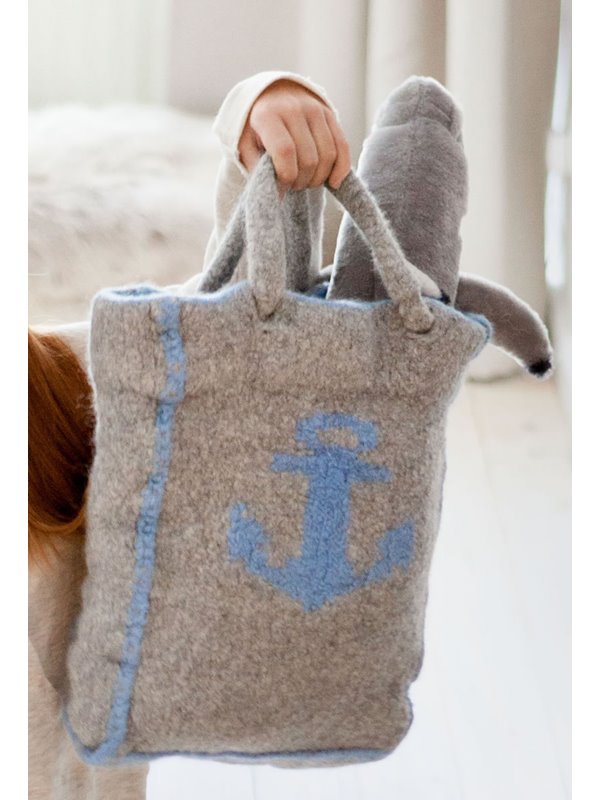 Lana Grossa SHOPPER MIT ANKER Feltro