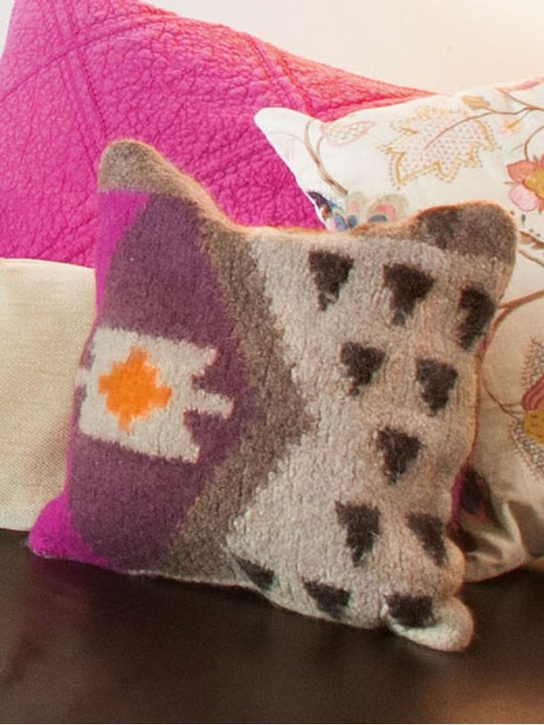 Lana Grossa KELIMKISSENHÜLLE Feltro