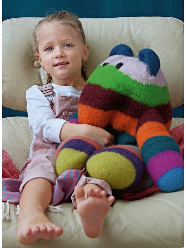 Lana Grossa KUNTERBUNTES KUSCHELTIER Feltro