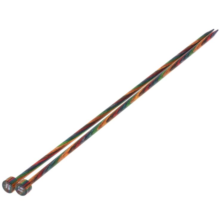 Lana Grossa Jackenstricknadel Design-Holz Color St. 5,0/35cm