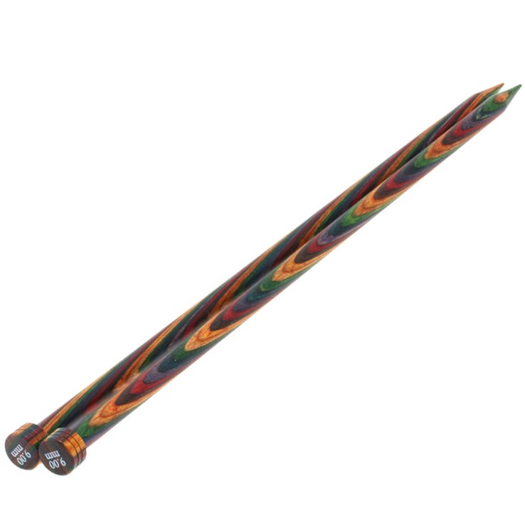 Lana Grossa Jackenstricknadel Design-Holz Color St. 9,0/35cm