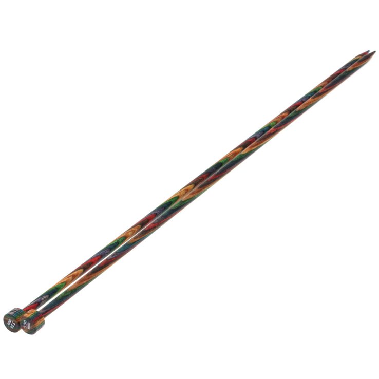 Lana Grossa Jackenstricknadel Design-Holz Color St. 5,5/35cm