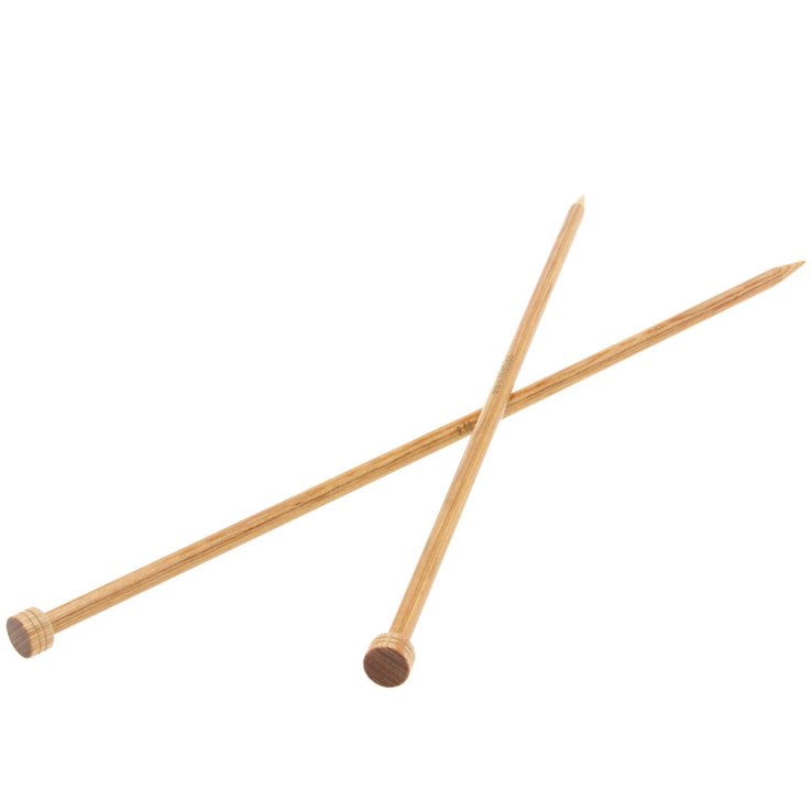 Lana Grossa Jackenstricknadel Design-Holz Natur St. 8,0
